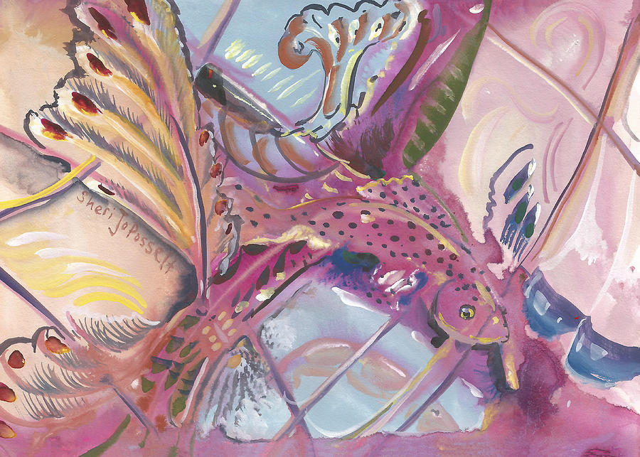Fish Feathers by Sheri Jo Posselt