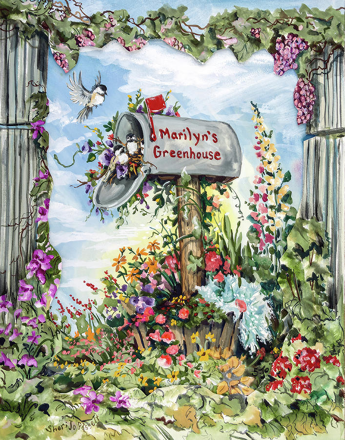Marilyn's Greenhouse by Sheri Jo Posselt
